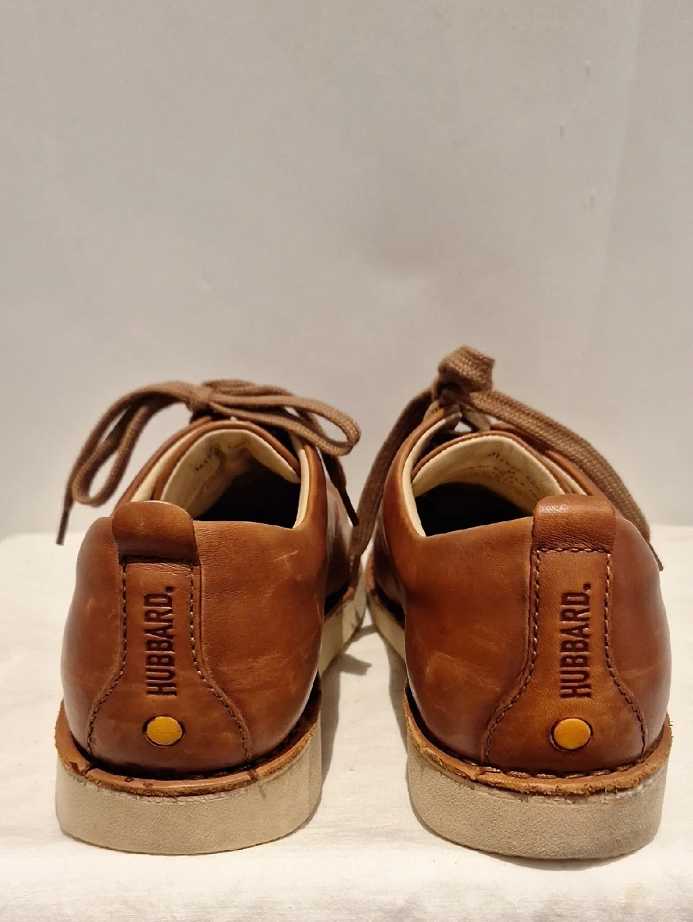 Samuel Hubbard Free Classic Tan Cognac Leather Lace-Up Men's Shoes Size 10